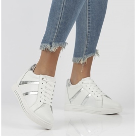 Tênis de couro Filippo DP3549 / 22 Wh branco 2