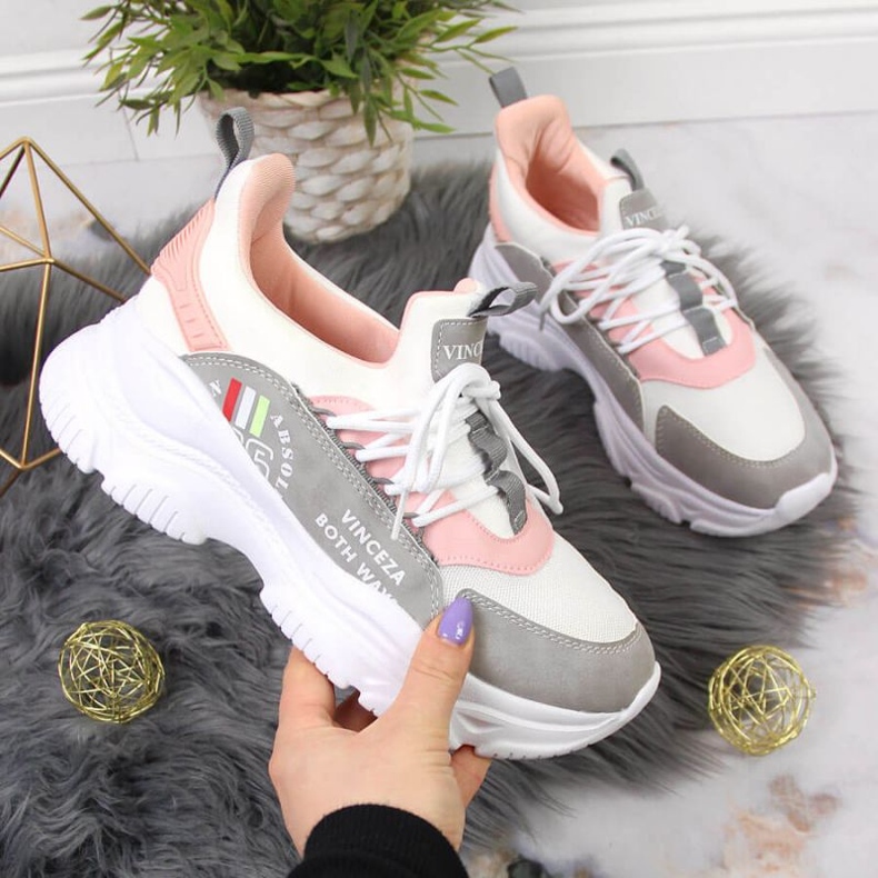 Tênis branco Vinceza W JAN120B 1