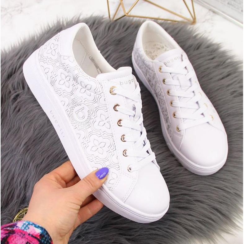 Tênis Bugatti W INT1725 branco 1