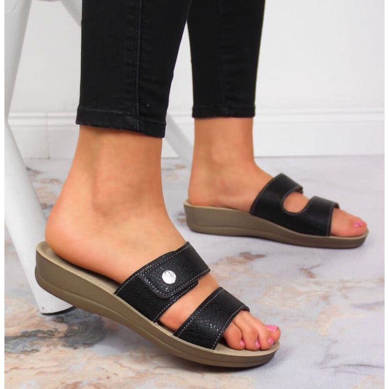 Velcro Inblu W ARC10B preto 2