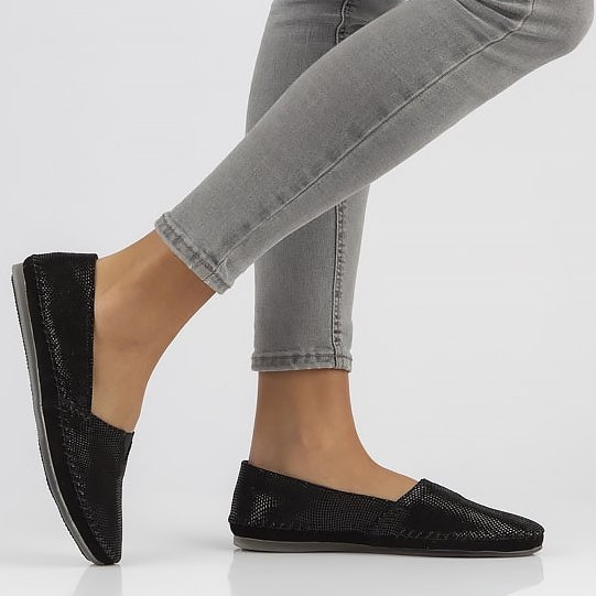 Sapatos de couro Filippo DP031 / 22 Bk preto 2