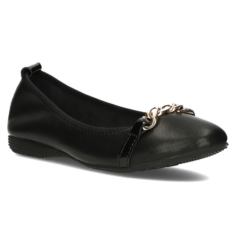Bailarinas de couro Filippo DP3709 / 22 Bk preto 1