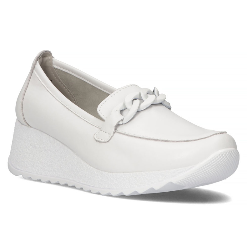 Sapatos de couro Filippo DP3632 / 22 Wh branco 1