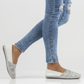 Sapatos de couro Filippo DP031 / 22 Wh Bl branco azul 1