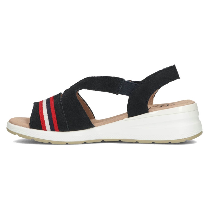 Sandálias de couro Filippo DS3500 / 22 Nv azul marinho 2