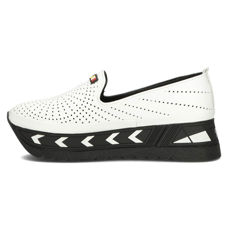 Sapatos de couro Filippo DP3906 / 22 Wh branco 2