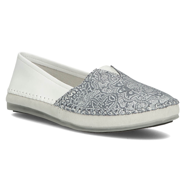 Sapatos de couro Filippo DP031 / 22 Bl azul branco 1