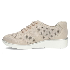 Sapatos de couro Filippo DP028 / 22 Go golden dourado 1