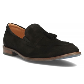 Mocassim de couro Filippo F59 / 160/02 preto 1