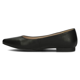 Sapatos de couro Filippo DP3644 / 22 Bk preto 1