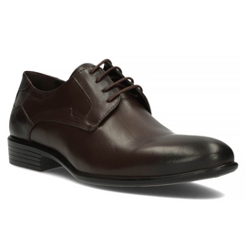 Sapatos de couro Filippo 3637 marrom Ceviz 1