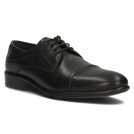 Sapato de couro Filippo 3613 preto 1