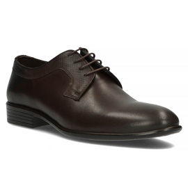 Sapatos de couro Filippo 1737 marrom Coffe 1