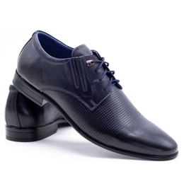 Olivier Sapatos formais masculinos 482 azul marinho 3