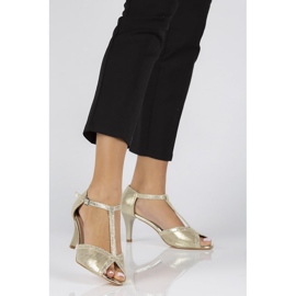 Sandálias Filippo DS1360 / 22 Go douradas dourado 2