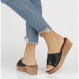 Chinelos pretos Filippo DK3608 / 22 Bk 1