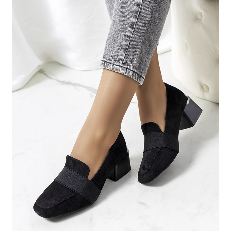 Brogues pretos no poste Arden 1