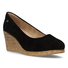 Sapatos de couro Filippo DP1328 / 21 Bk preto 1