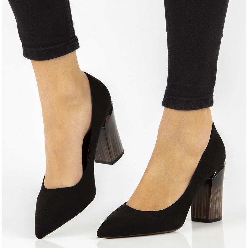 Bombas pretas Filippo DP2385 / 21 Bk preto 2