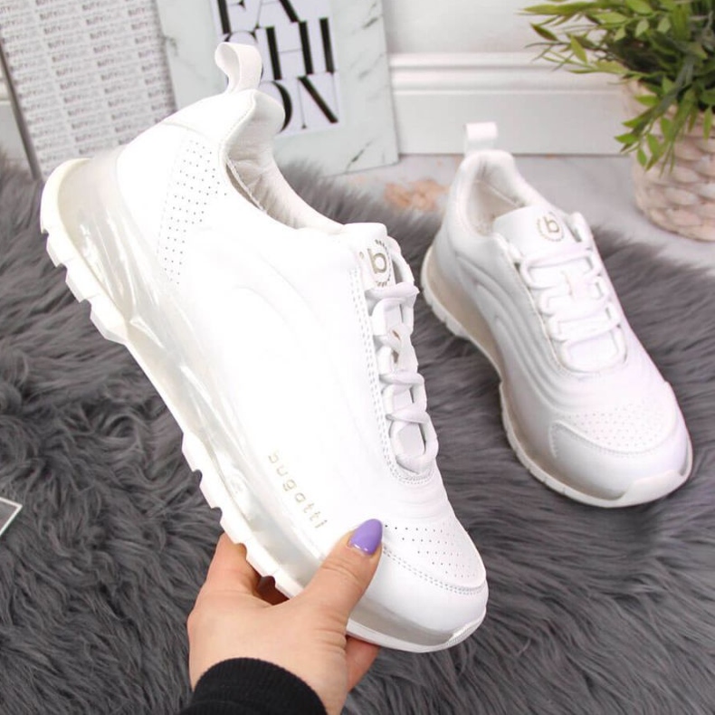 Tênis esportivo Bugatti branco JJ253094 1