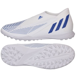 Chuteiras Adidas Predator Edge.3 Ll Tf Jr GX2637 branco branco 1 Chuteiras Adidas Predator Edge.3 Ll Tf Jr GX2637 branco branco 1