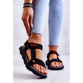 Sandálias esportivas femininas Lee Cooper LCW-22-34-0955L Preto 1