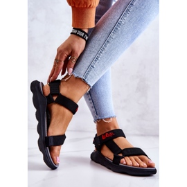 Sandálias esportivas femininas Lee Cooper LCW-22-34-0955L Preto 2