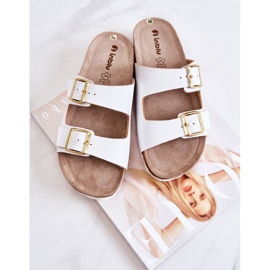 Chinelos Femininos Fivelas Inblu NM000027 Branco 1