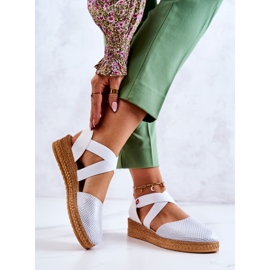 Alpercatas da moda feminina Big Star JJ276036 Branco 1