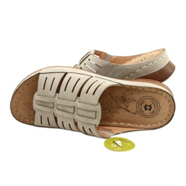 Flip feminino com um Evento OpenWork 22SD98-4536 Padrão cinza 5