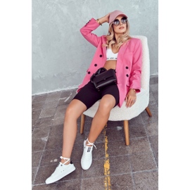 Tênis de couro Big Star JJ274211 branco e preto 1