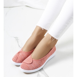 Bailarinas rosa na cunha Drost 1