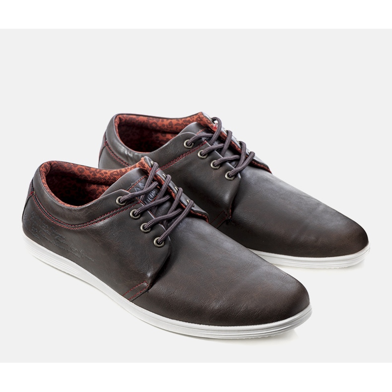 Sapatos Amos de homem castanhos marrom 1
