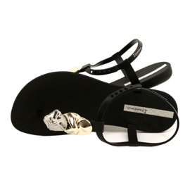 Chinelos com Decoração Ipanema 83182 preto 23526 prata dourado 5 Chinelos com Decoração Ipanema 83182 preto 23526 prata dourado 5
