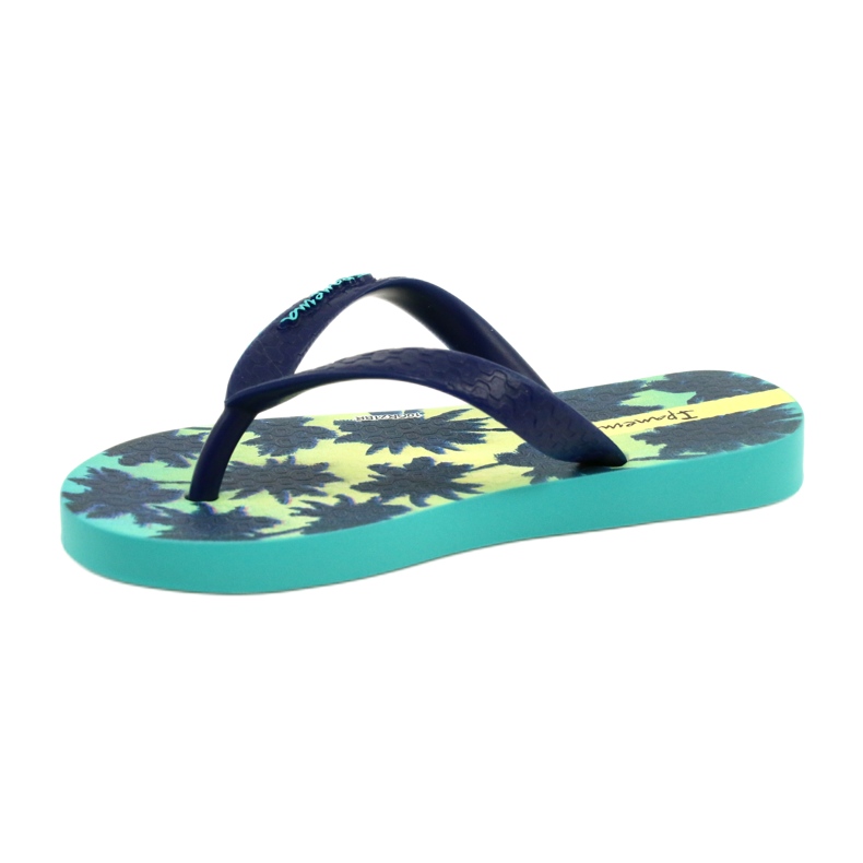 Ipanema japonês infantil 83185 Classic x Kids Green-Granatowe azul 1