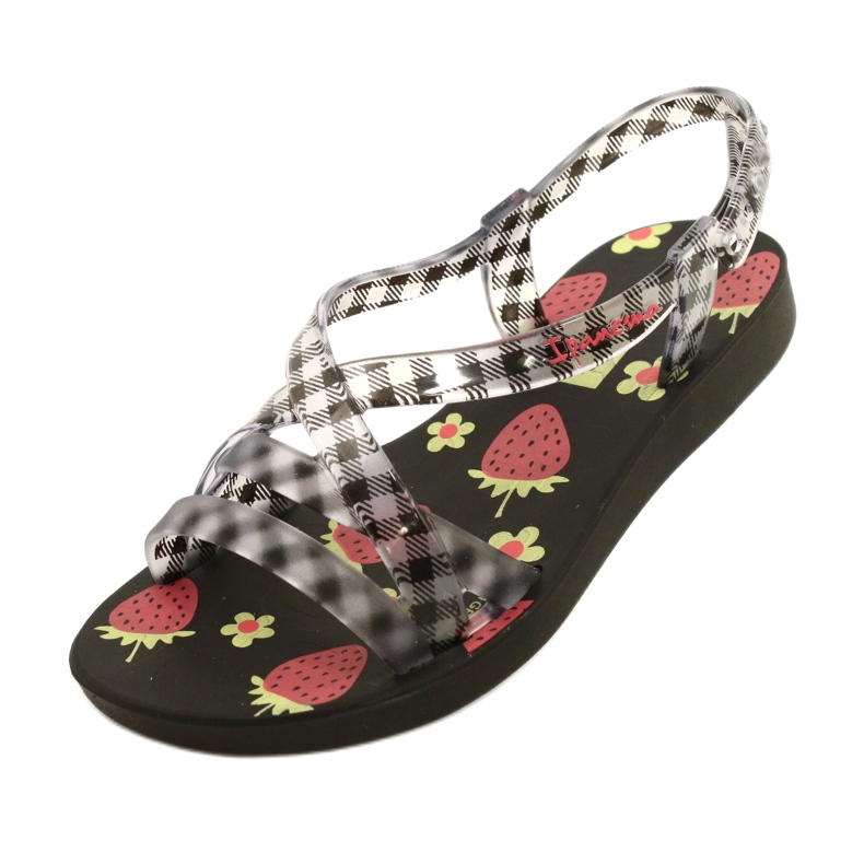 Ipanema 83200 Sandália Xadrez Infantil EXP Sandália Morango incolor 3