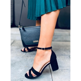 Sandália de salto alto Moly Black preto 1