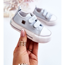 Tênis infantil com velcro Big Star HH374204 Azul 1 Tênis infantil com velcro Big Star HH374204 Azul 1