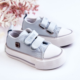 Tênis infantil com velcro Big Star HH374204 Azul 2 Tênis infantil com velcro Big Star HH374204 Azul 2