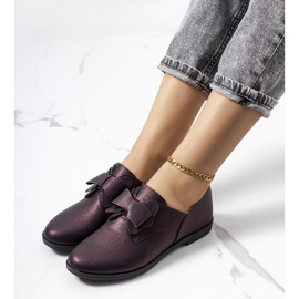 Sapatos castanhos com atacadores e laço Korner 1