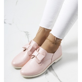 Brogues rosa com laço Korner 1