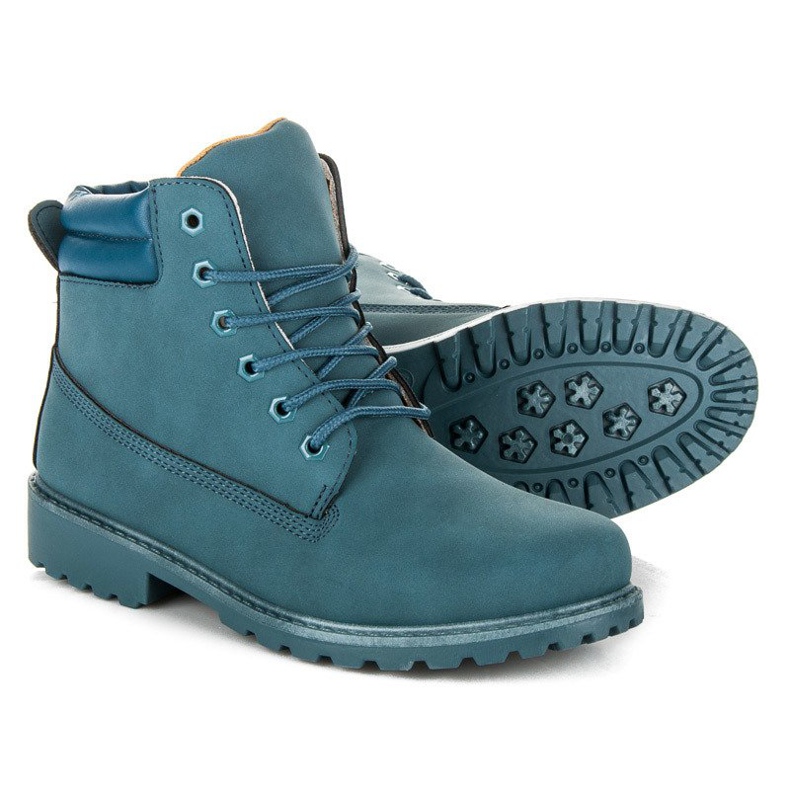 Seastar Caçadores de botas femininas azul 1