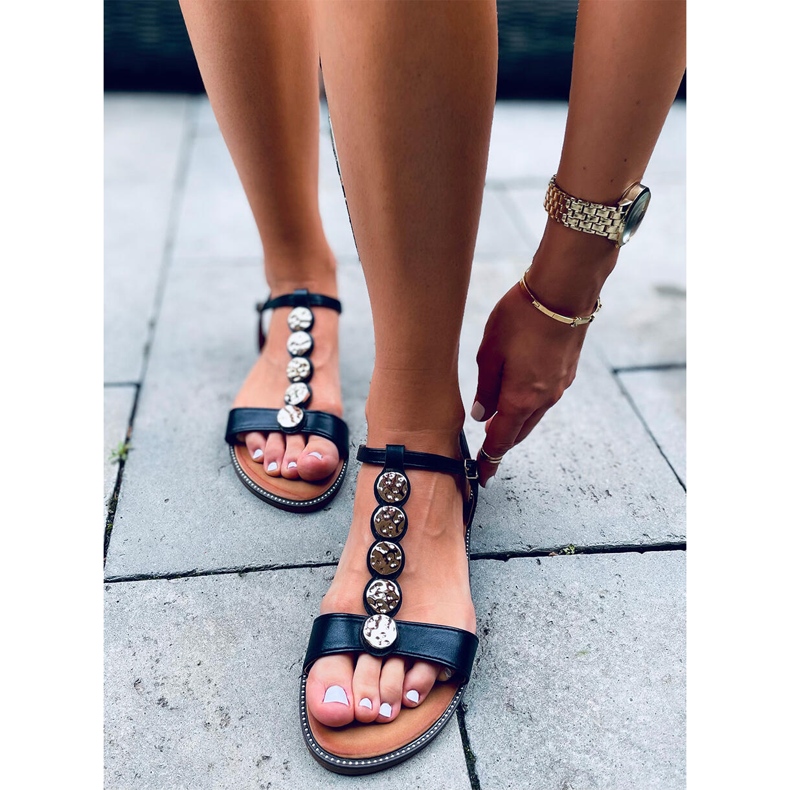 Sandálias femininas Velma Black preto 2