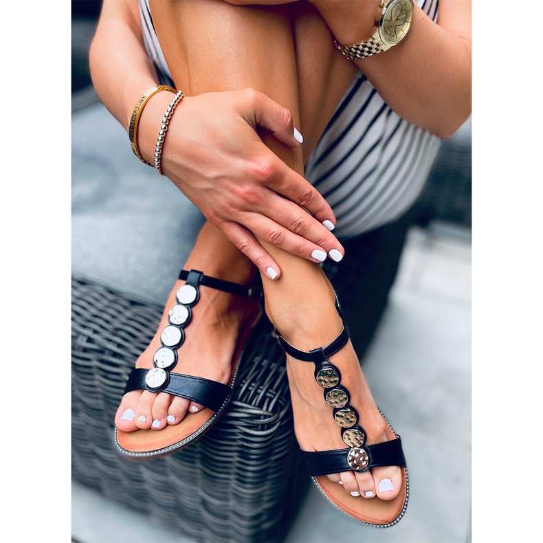 Sandálias femininas Velma Black preto 1