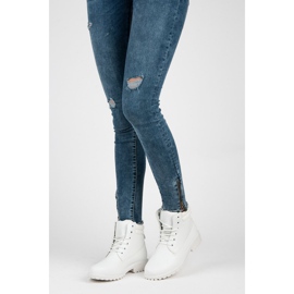 Seastar Caçadores de botas femininas branco 1 Seastar Caçadores de botas femininas branco 1