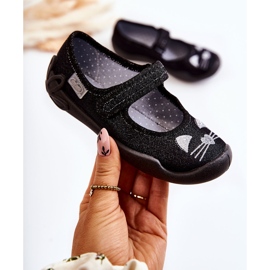 BEFADO S.A. Chinelos bailarina Befado Cats 114X450 Preto 1