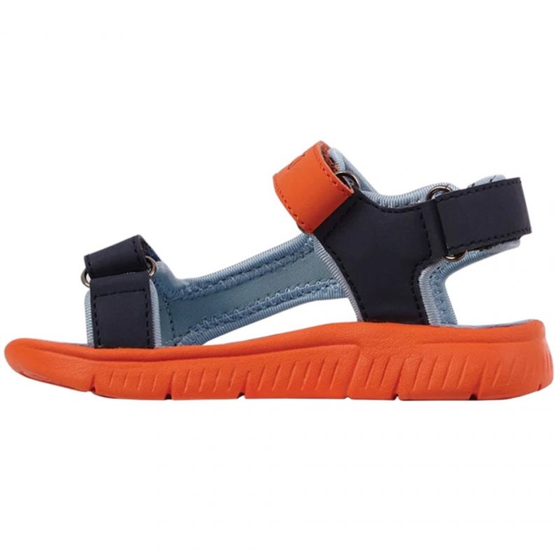 Sandálias Kappa Kana Mf 260886MFK 4467 azul laranja 1