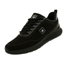 NEWS Sapatos esportivos masculinos 22mn37-4920 preto 3