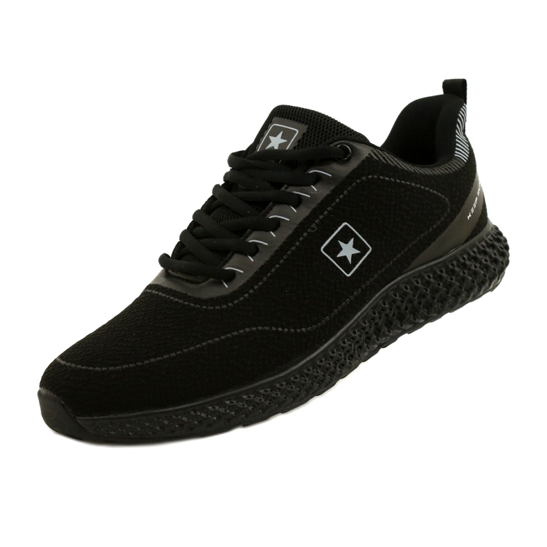 NEWS Sapatos esportivos masculinos 22mn37-4920 preto 3