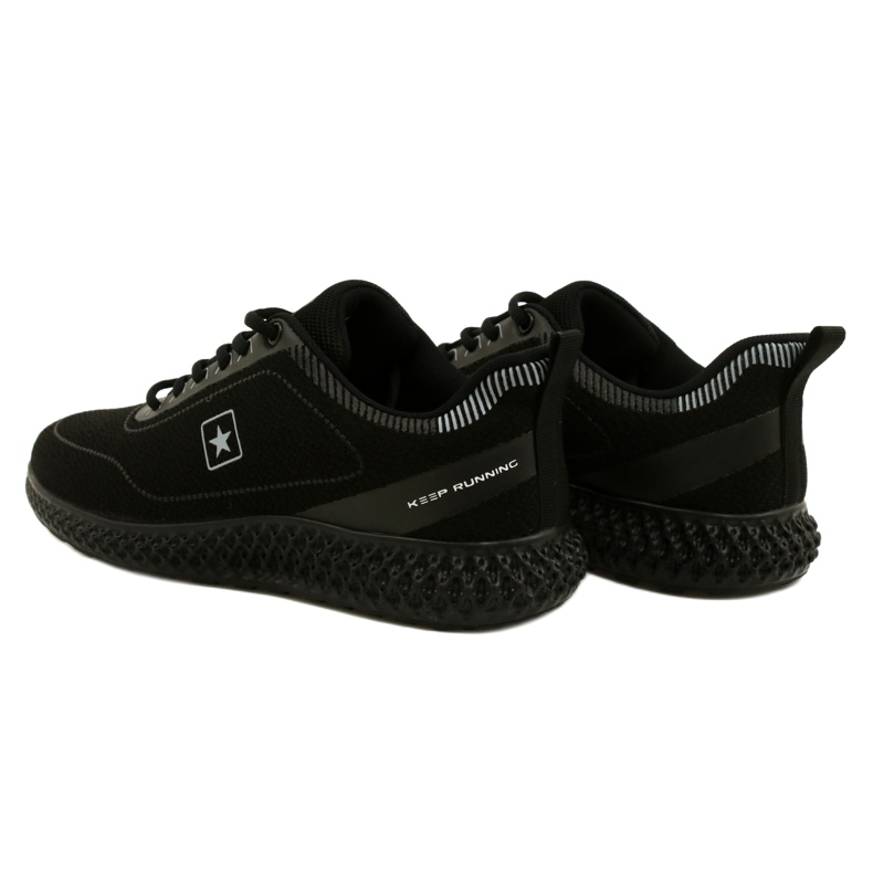 NEWS Sapatos esportivos masculinos 22mn37-4920 preto 5
